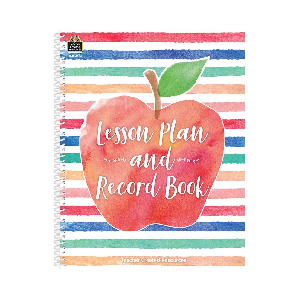 Watercolor Lesson Plan and Record Book. Picture 1