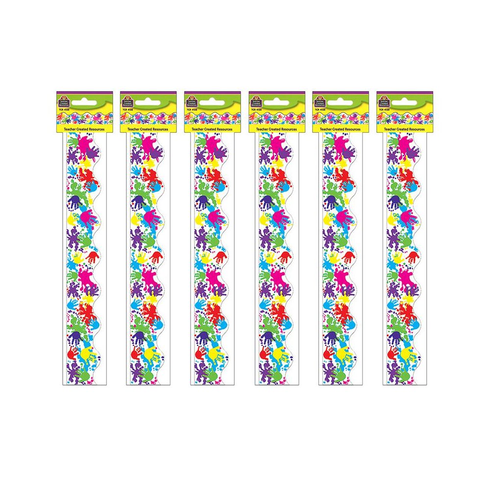 Helping Hands Border Trim, 35 Feet Per Pack, 6 Packs. Picture 1