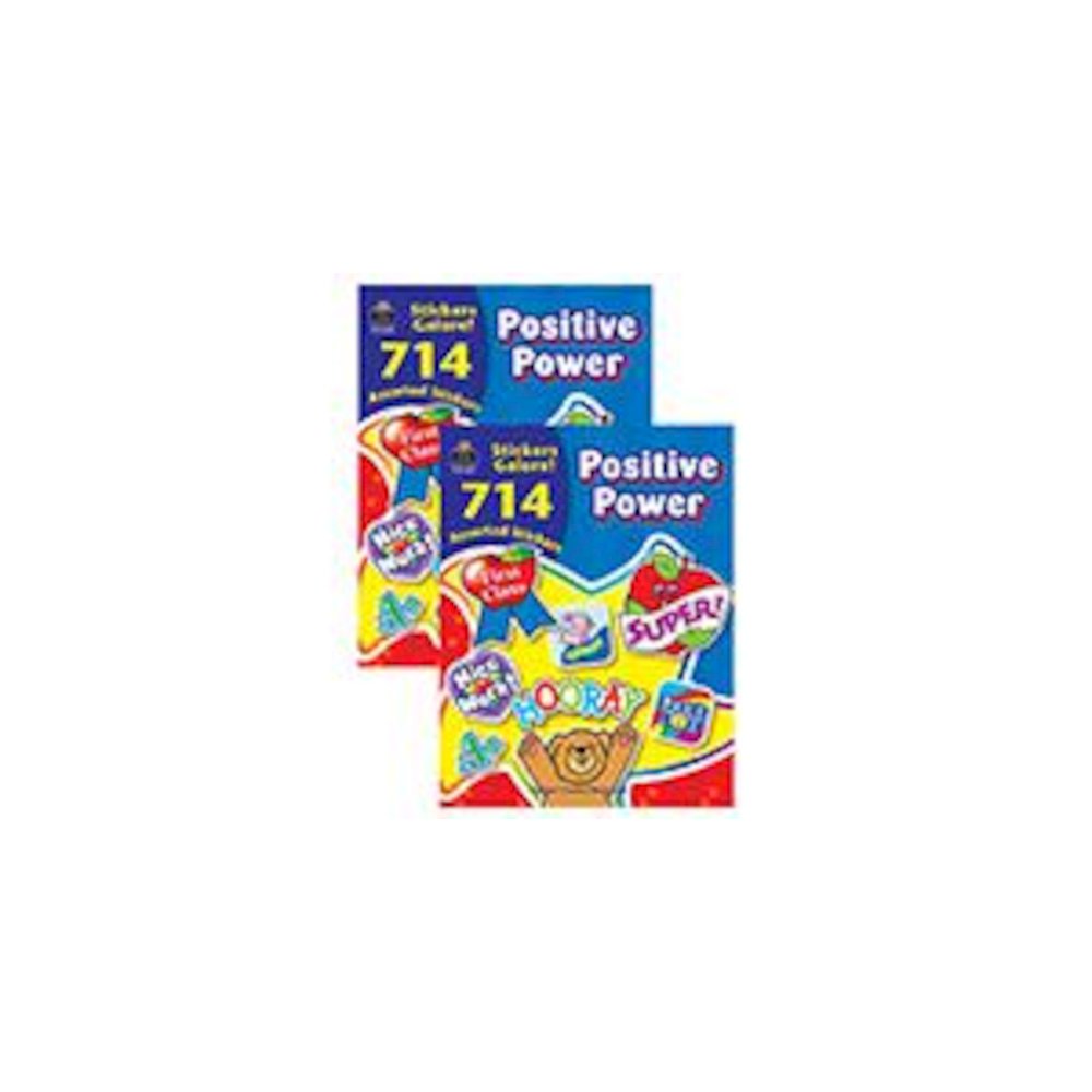 Positive Power Sticker Book, 714 Stickers Per Book, Pack of 2. Picture 2