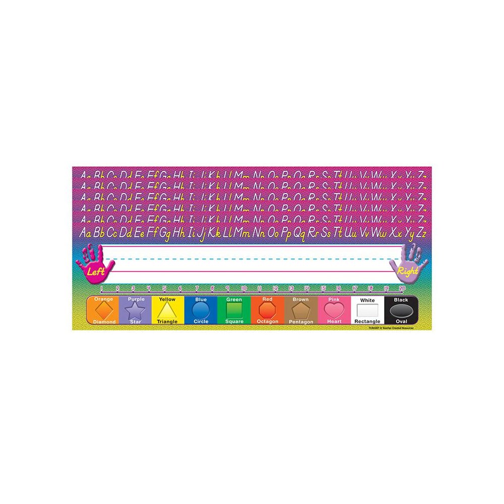 Modern Printing Flat Name Plates, 36 Per Pack, 6 Packs. Picture 1