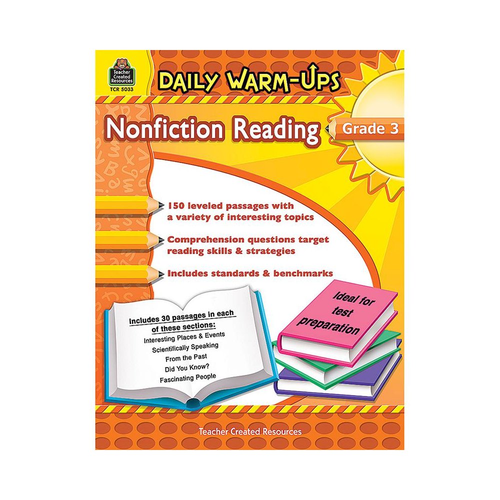 Daily Warm-Ups: Nonfiction Reading Book, Grade 3. Picture 1
