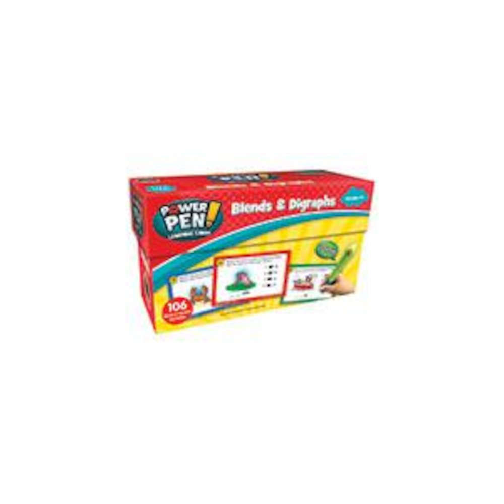 POWER PEN LEARNING CARDS BLENDS AND DIGRAPHS. Picture 2