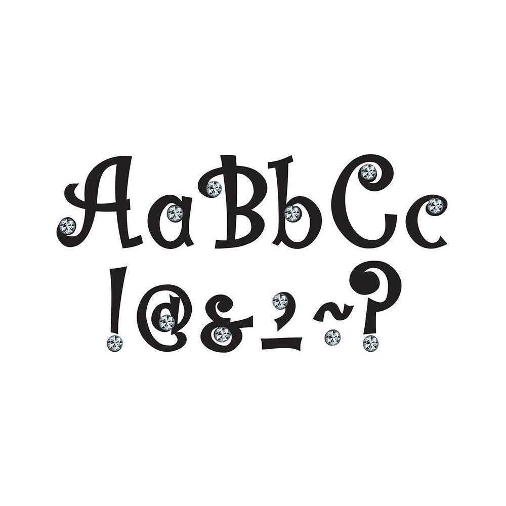 7IN BLING LETTERS WITH JEWELS. Picture 1