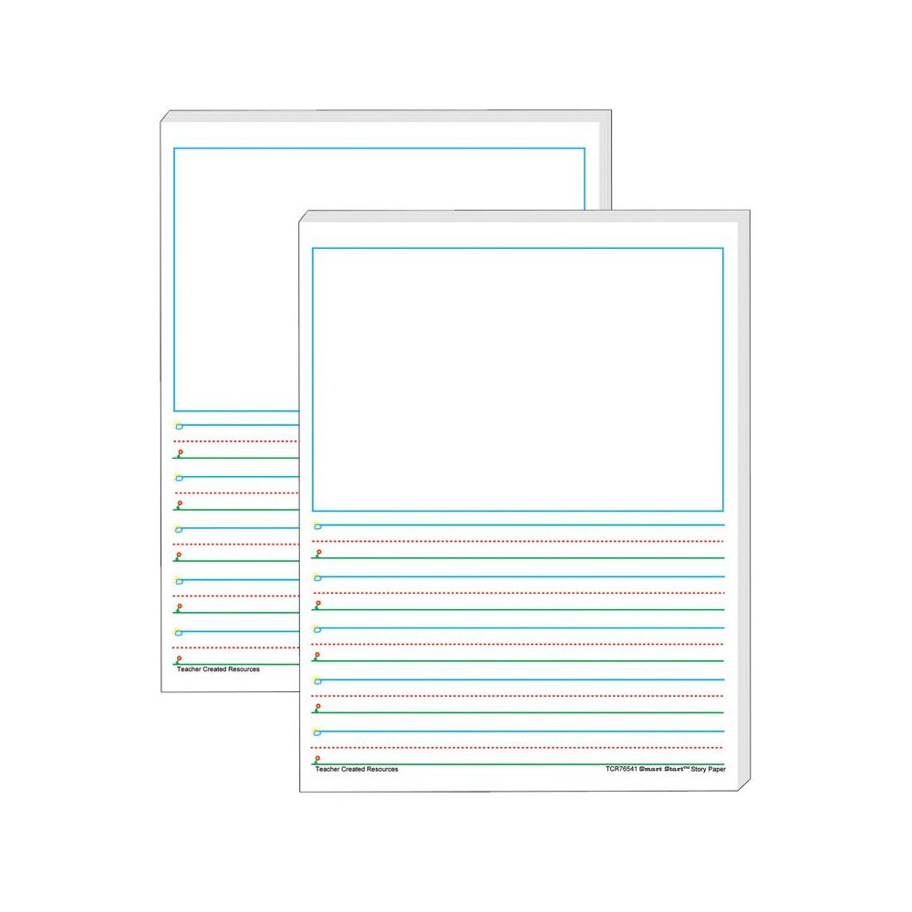 Smart Start 1-2 Story Paper: 100 Sheets Per Pack, 2 Packs. Picture 1