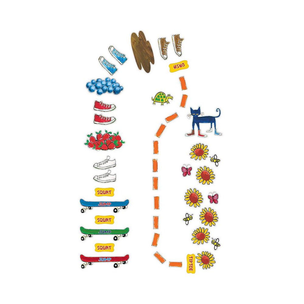 Pete the Cat My Groovy Shoes Sensory Path. Picture 1