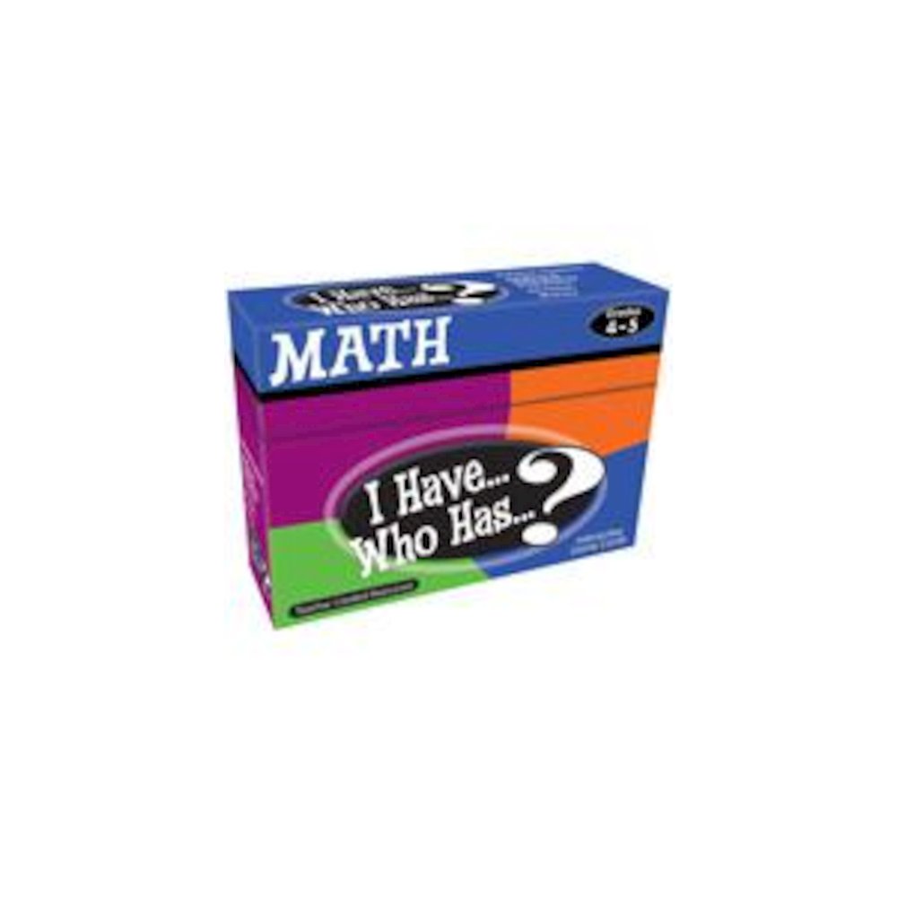 I Have Who Has Math Gr 4-5. Picture 2