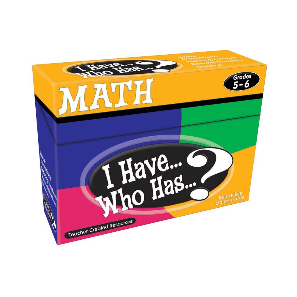 I Have Who Has Math Gr 5-6. Picture 1