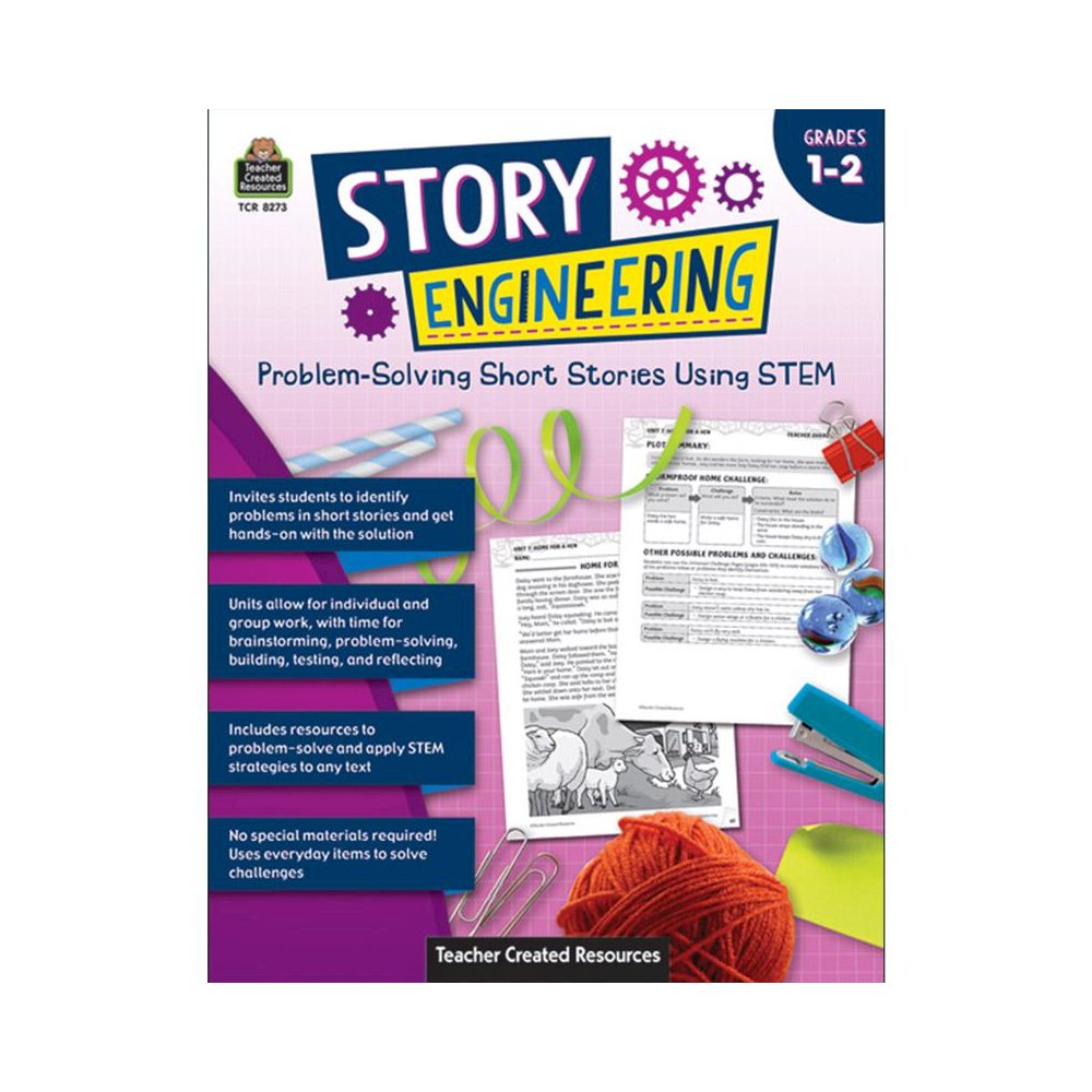 Story Engineering: Problem-Solving Short Stories Using STEM, Grade 1-2. Picture 1