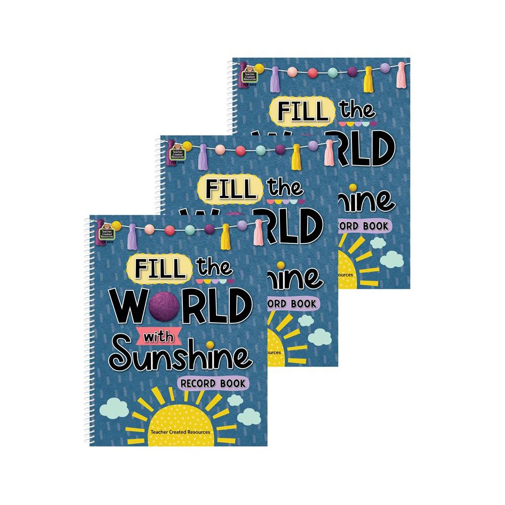 Oh Happy Day Record Book, Pack of 3. Picture 1