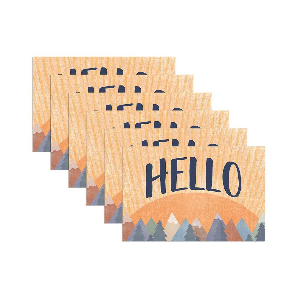 Moving Mountains Hello Postcards, 30 Per Pack, 6 Packs. Picture 1