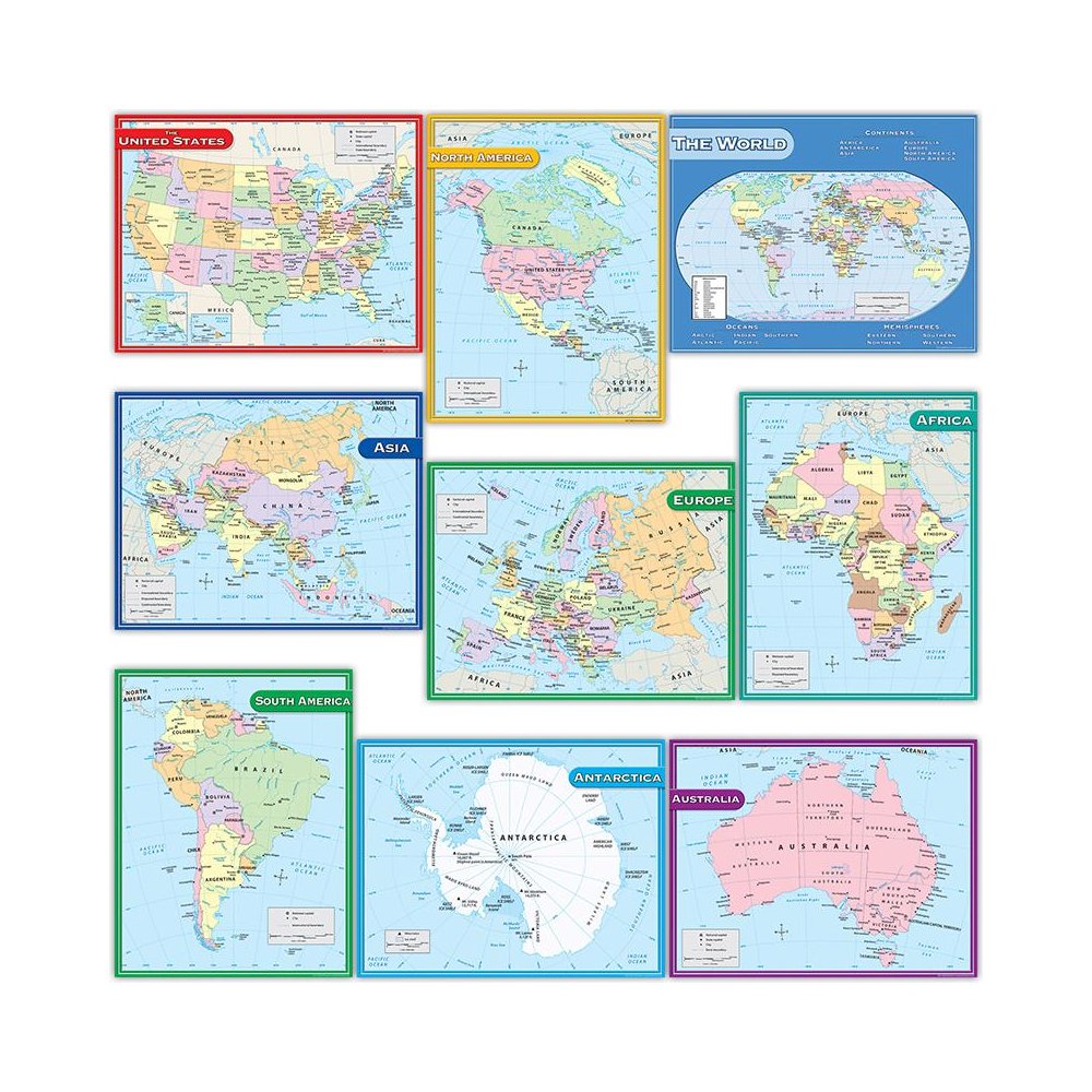MAP CHARTS SET 9 CHARTS. Picture 1