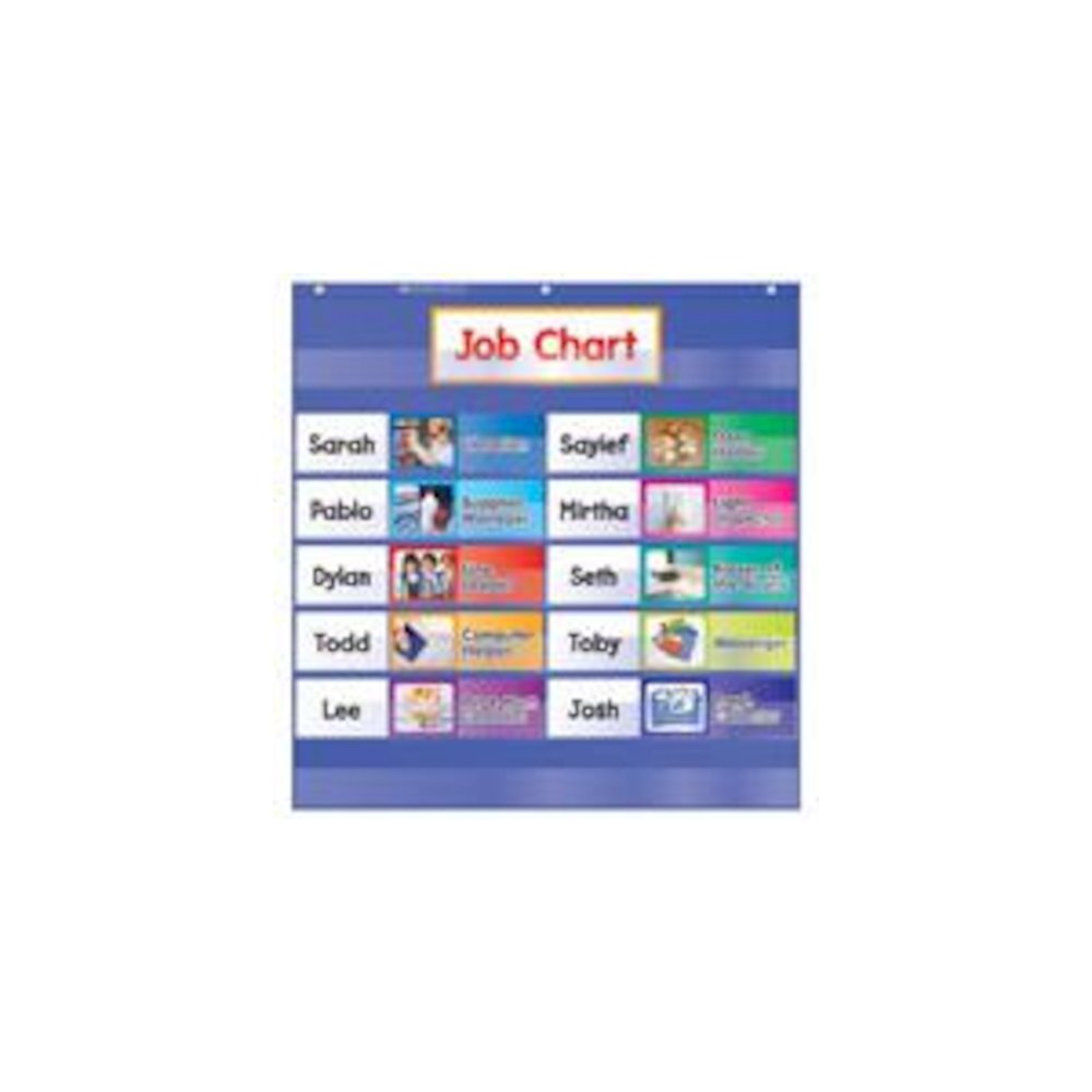 CLASS JOBS POCKET CHART GR K-5. Picture 2