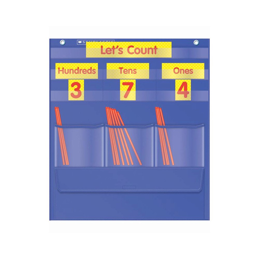 COUNTING CADDIE AND PLACE VALUE POCKET CHART GR K-3. Picture 1