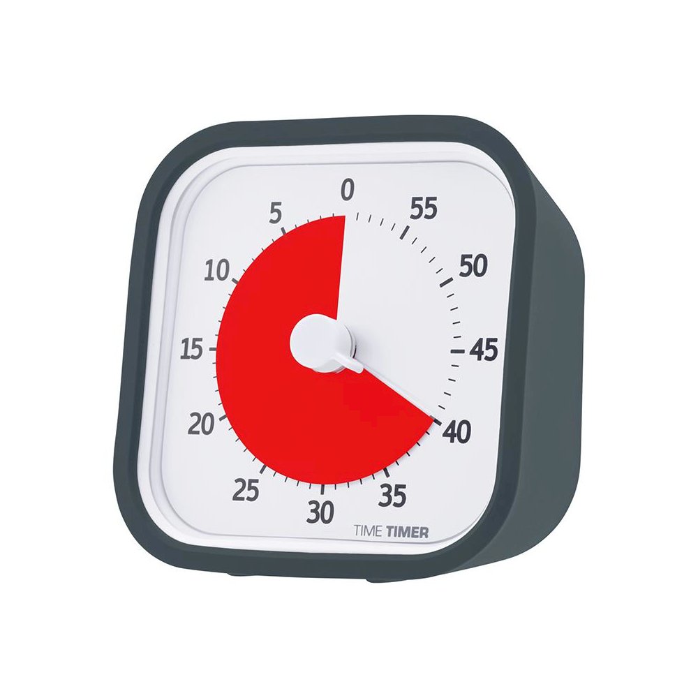TIME TIMER MOD CHARCOAL GRAY. Picture 1
