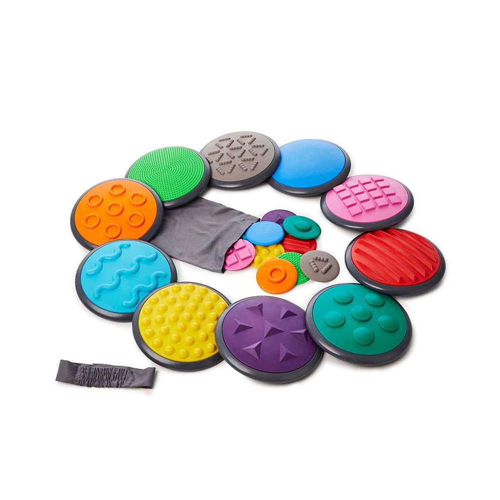 Tactile Discs – Complete Set of 10. Picture 1