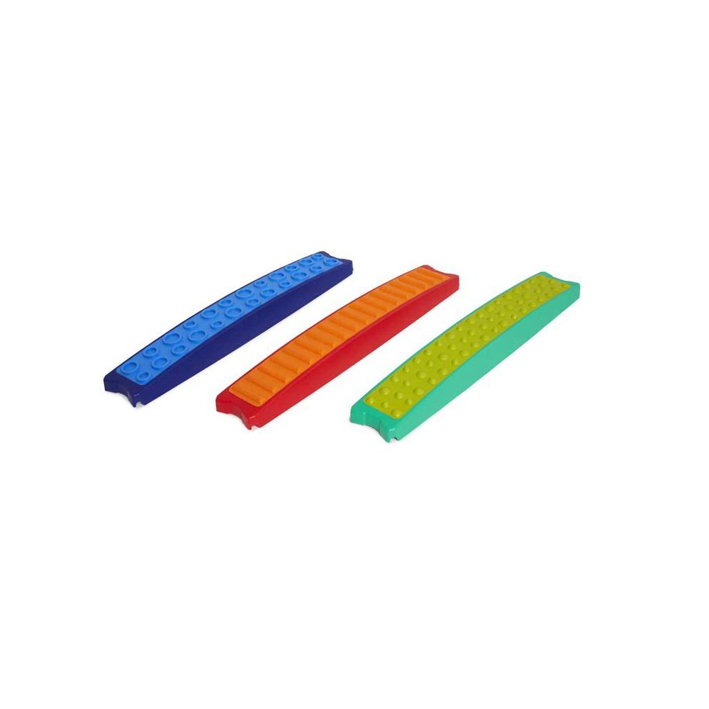 Build N' Balance Tactile Planks, Set of 3. Picture 1