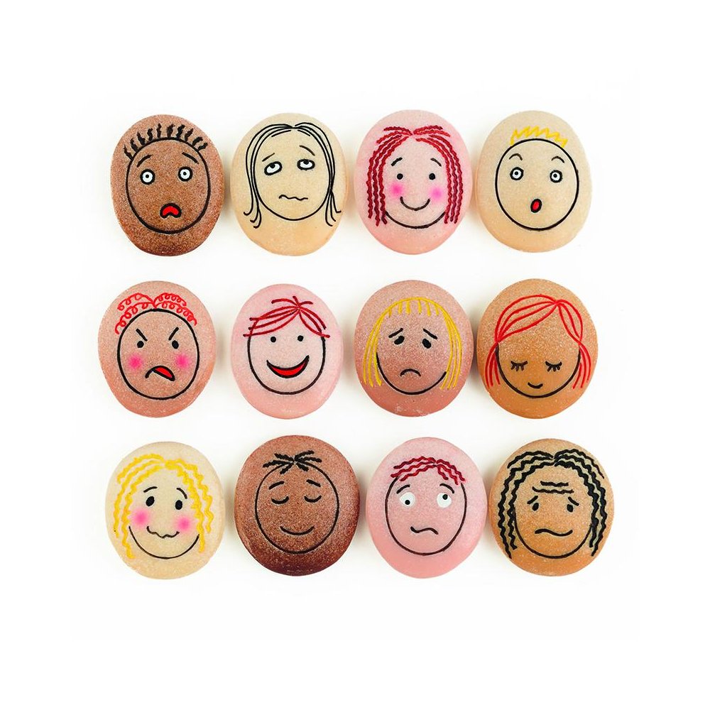 EMOTION STONES SET OF 12. Picture 1