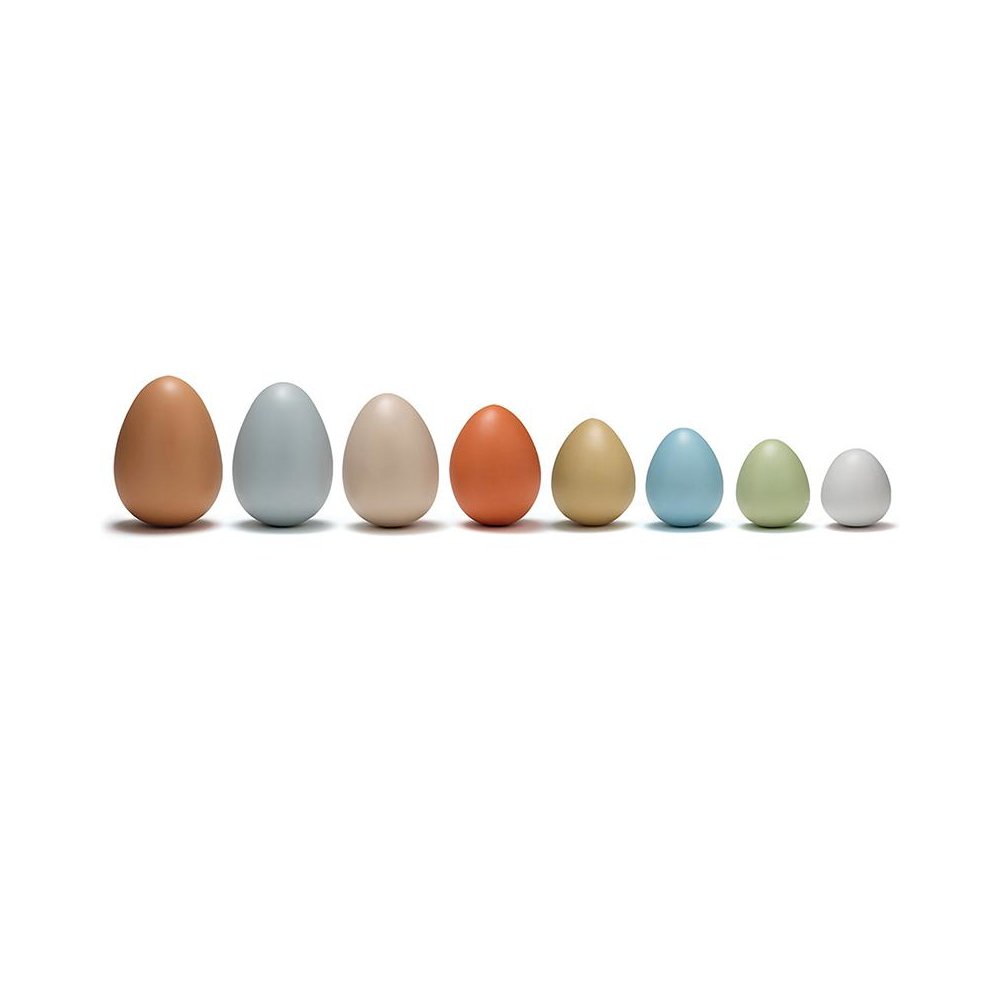 Size-Sorting Eggs, Set of 8. Picture 1