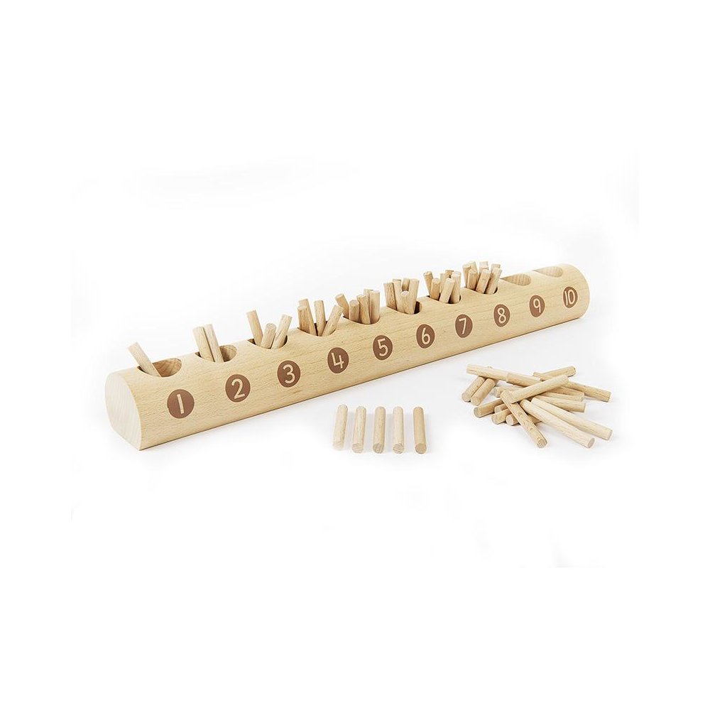 Natural Counting Log. Picture 1