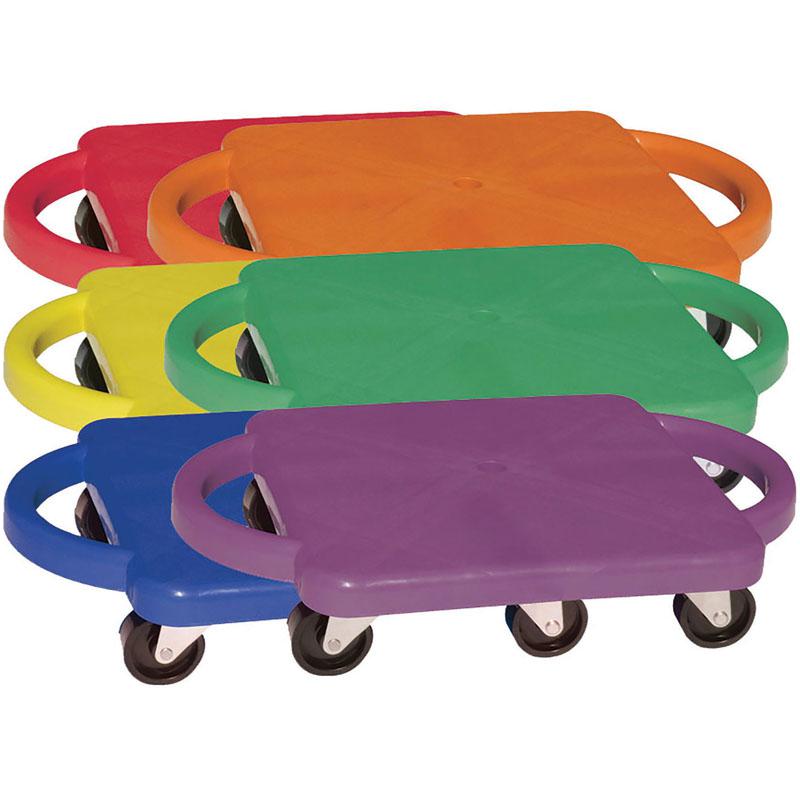 SCOOTERS WITH HANDLES SET OF 6. Picture 1