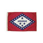 3X5 NYLON ARKANSAS FLAG HEADING & GROMMETS. Picture 2