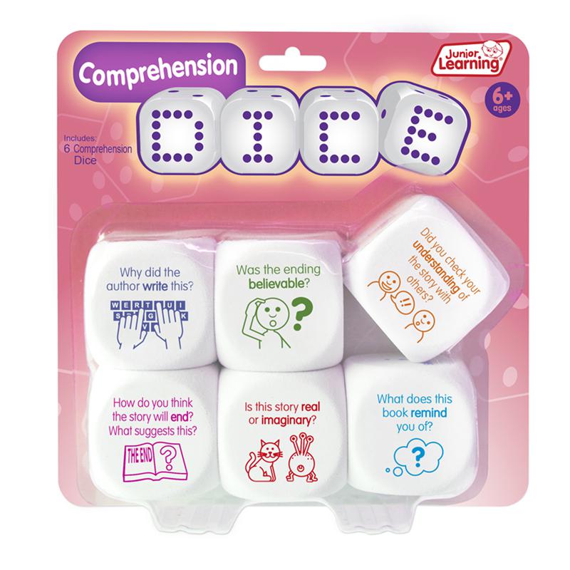 Comprehension Dice. Picture 1