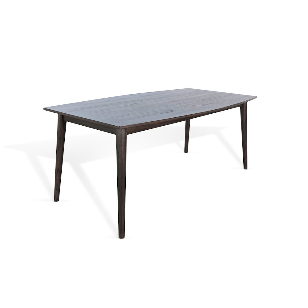 Mid-century Wood Dining Table. Picture 1