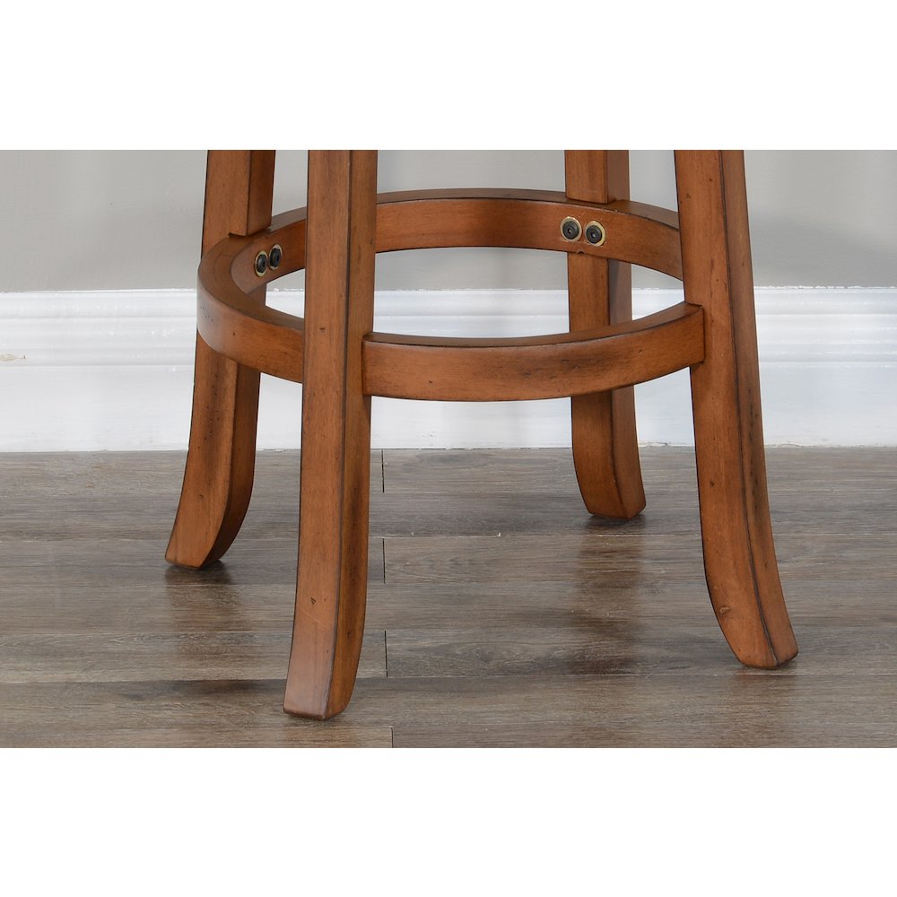 Counter Swivel Stool, Cushion Seat (Set of 2). Picture 2