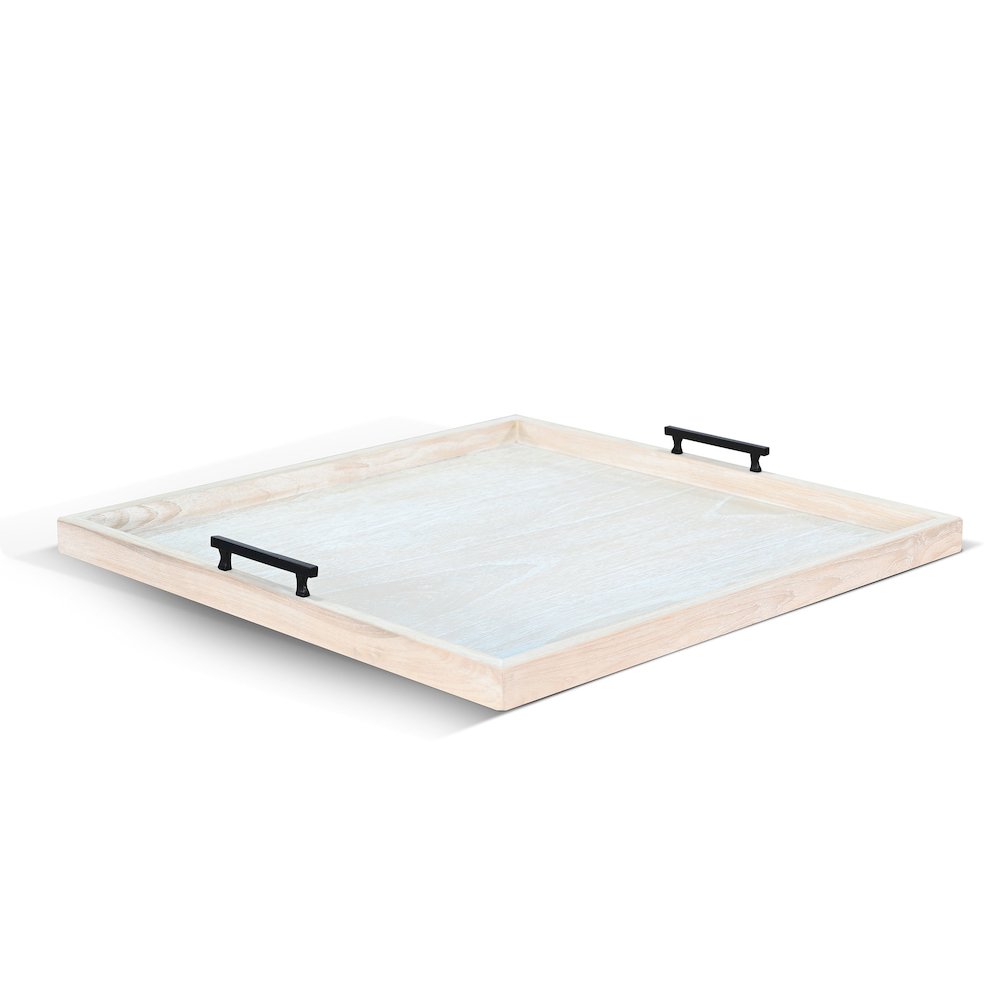 Square Tessa Ottoman Tray. Picture 1
