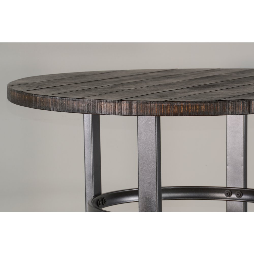 Metal Frame Pub Table. Picture 2