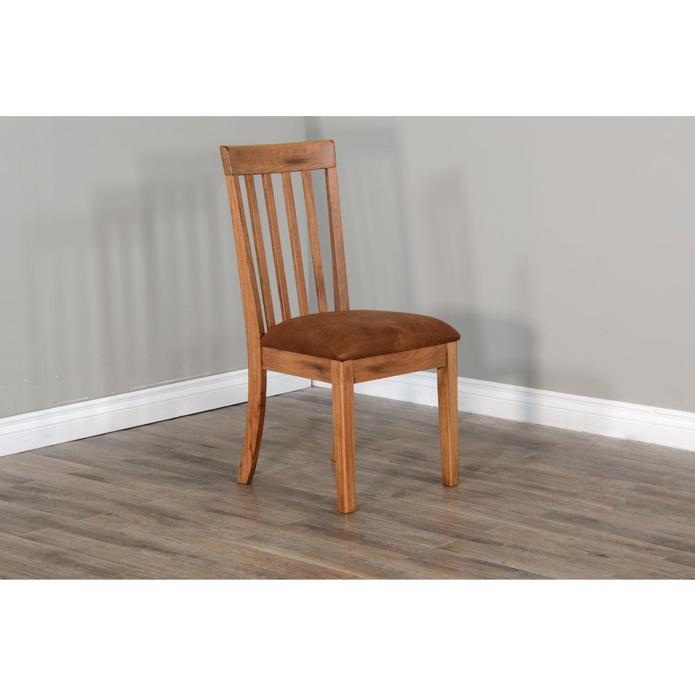 Sedona Slatback Chair, Cushion Seat (Set of 2). Picture 2