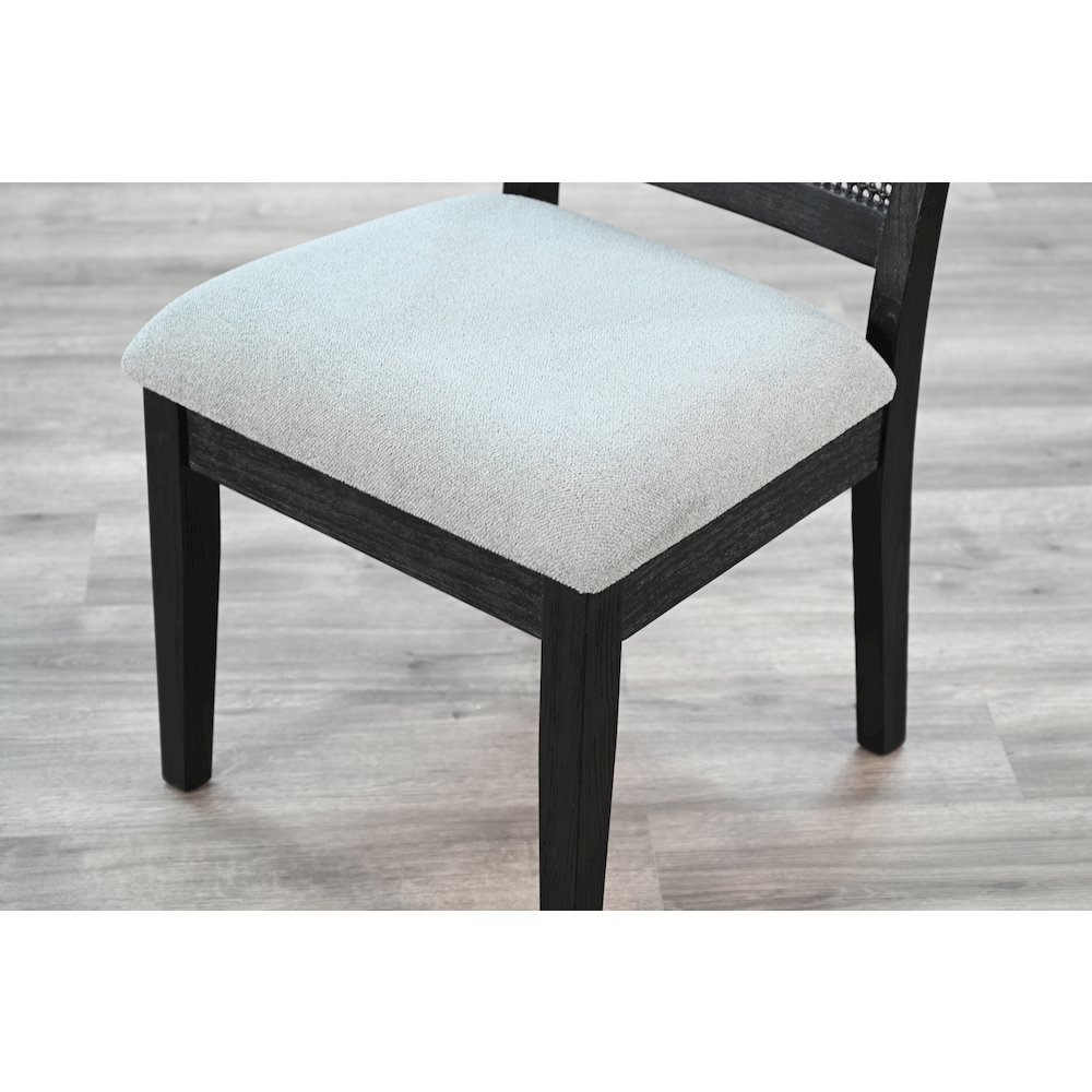 Cane Back Cushion Seat Chair (Set of 2). Picture 7