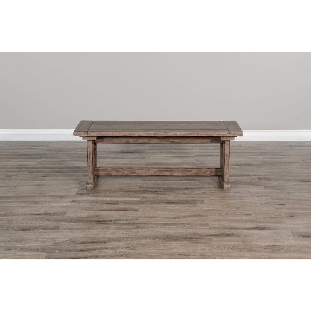 Wood Side Bench. Picture 2
