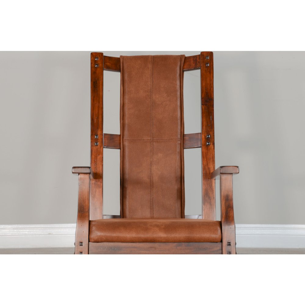Santa Fe Rocker, Cushion Seat & Back. Picture 2