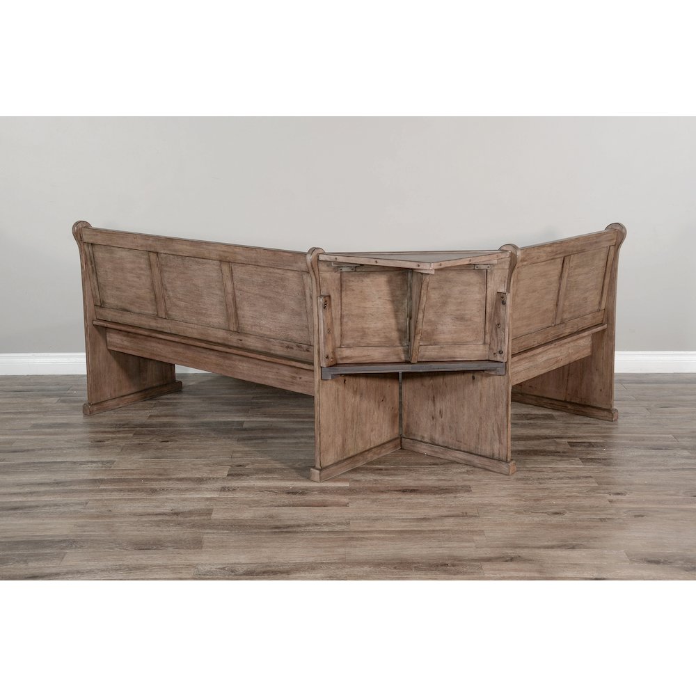 Wood Breakfast Nook Dining Set. Picture 5