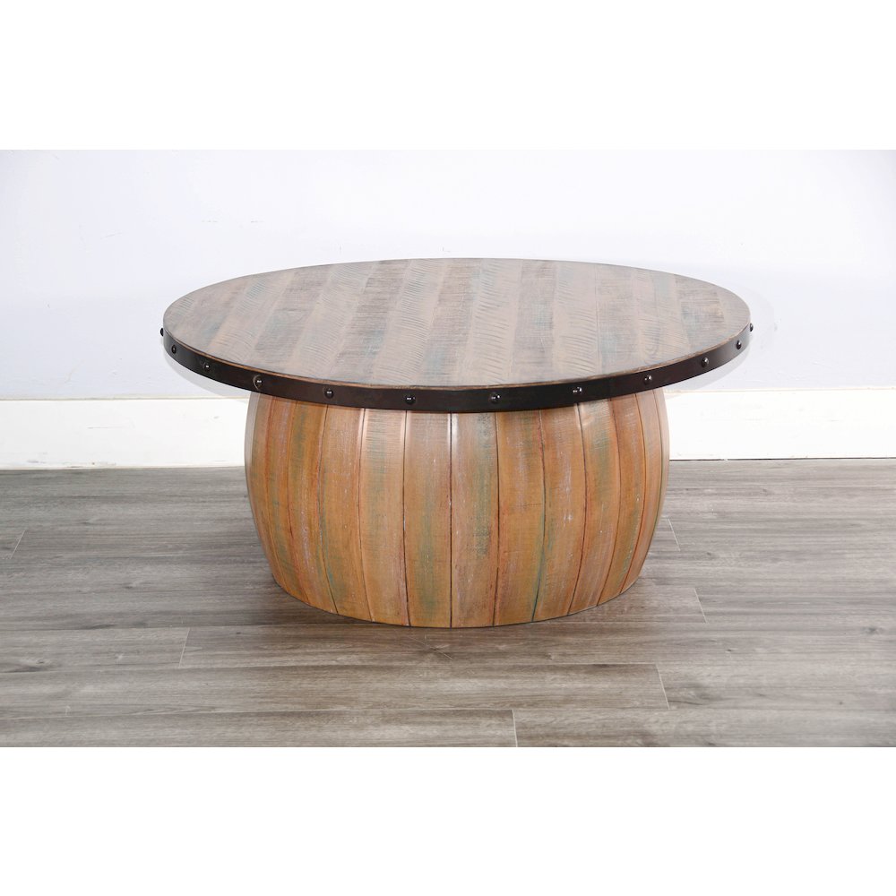 Coffee Table, Antique Brown. Picture 2