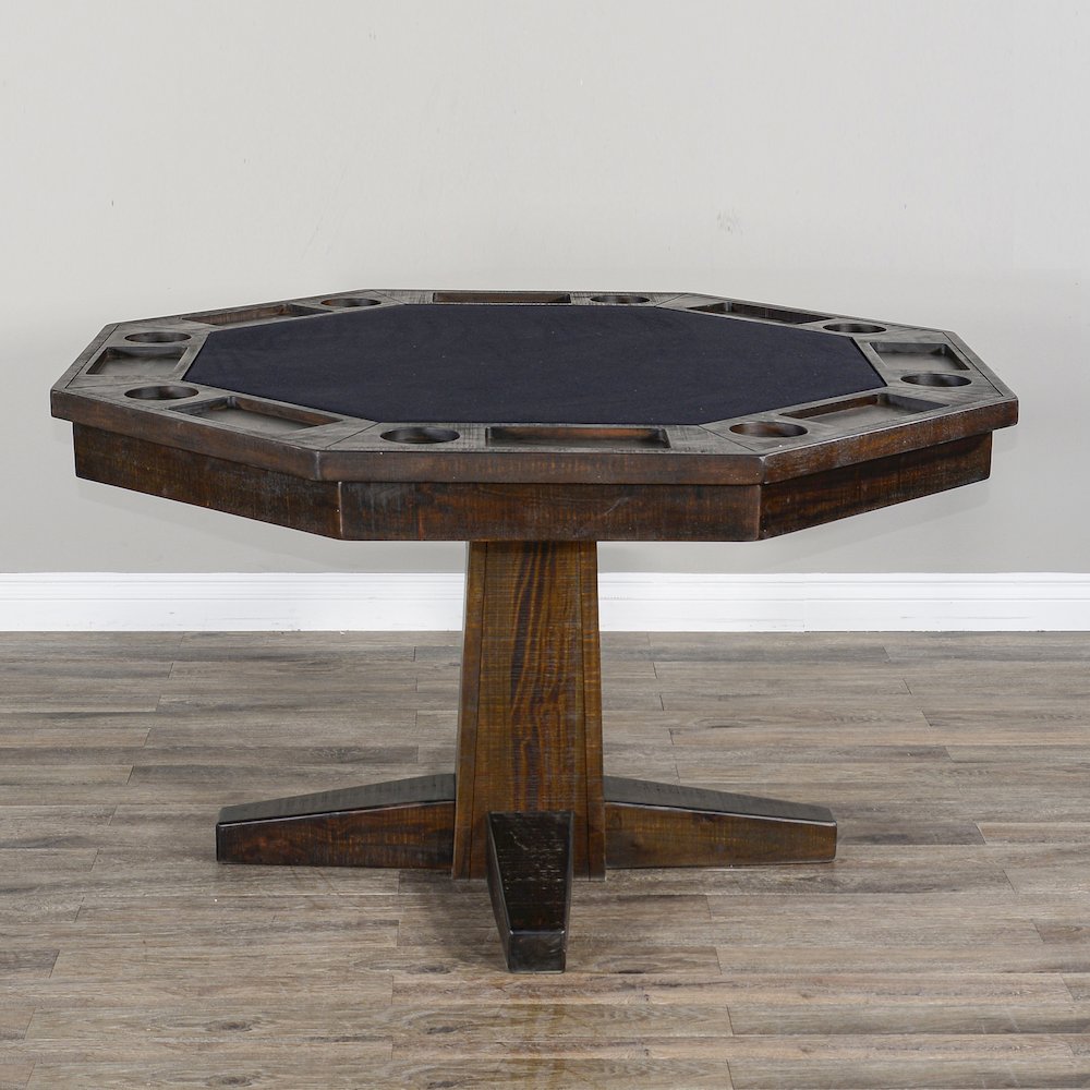Reversible Game and Dining Poker Table. Picture 2