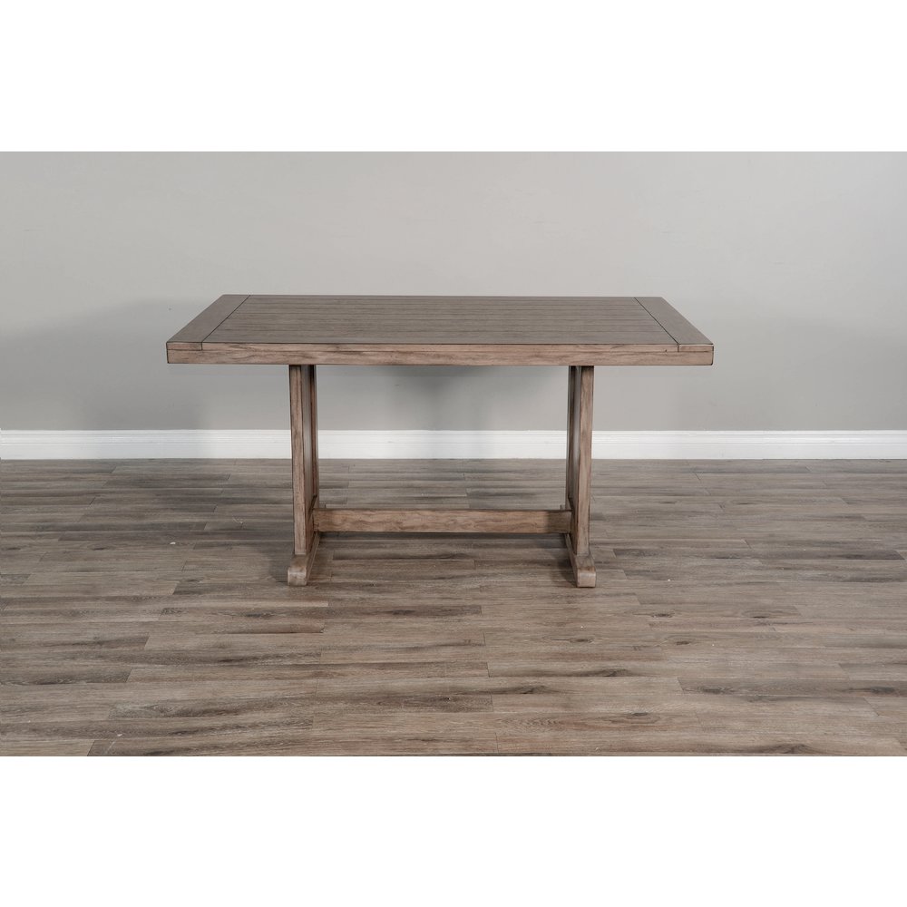Rectangular Wood Dining Table. Picture 2