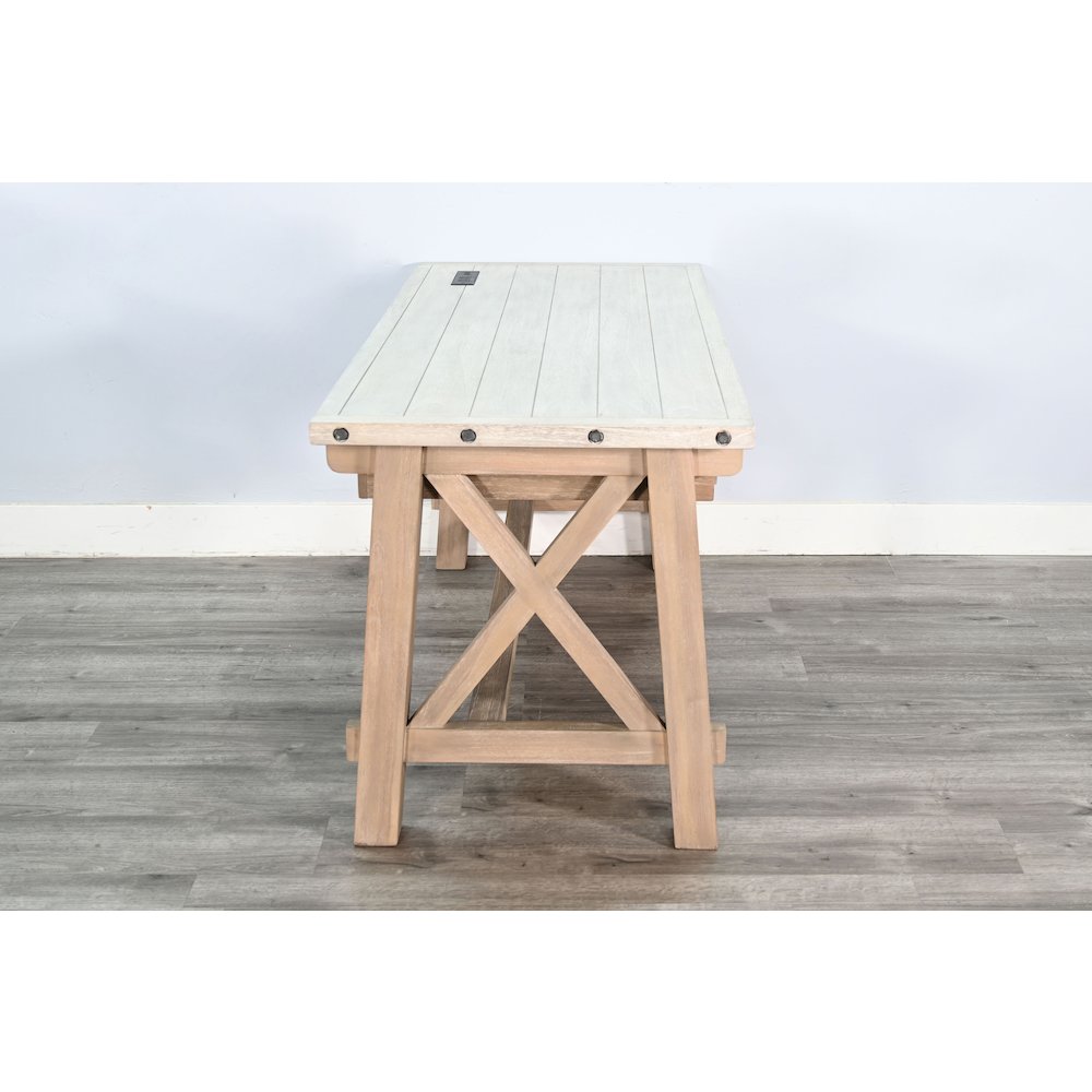 Vivian Writing Desk with Power Plug. Picture 4