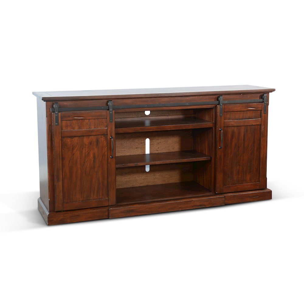 TV Console, Vintage Mocha. Picture 1
