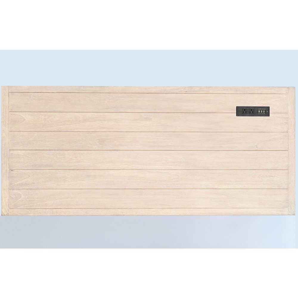 Vivian Writing Desk with Power Plug. Picture 6