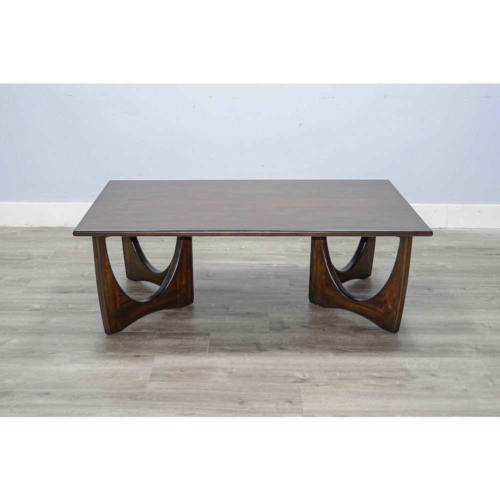 Sinatra Rectangular Cocktail Table, Coffee Bean. Picture 1