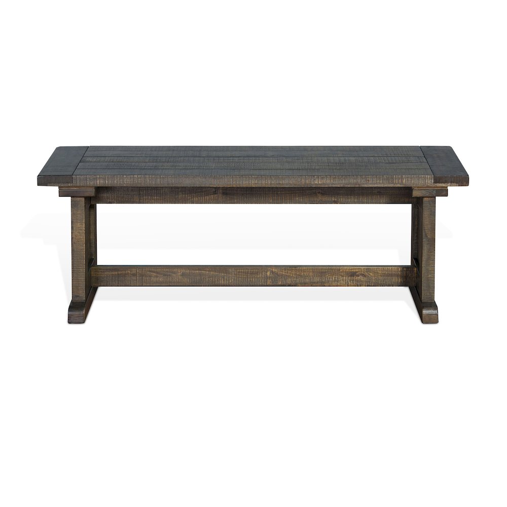 Wood Side Bench. Picture 1