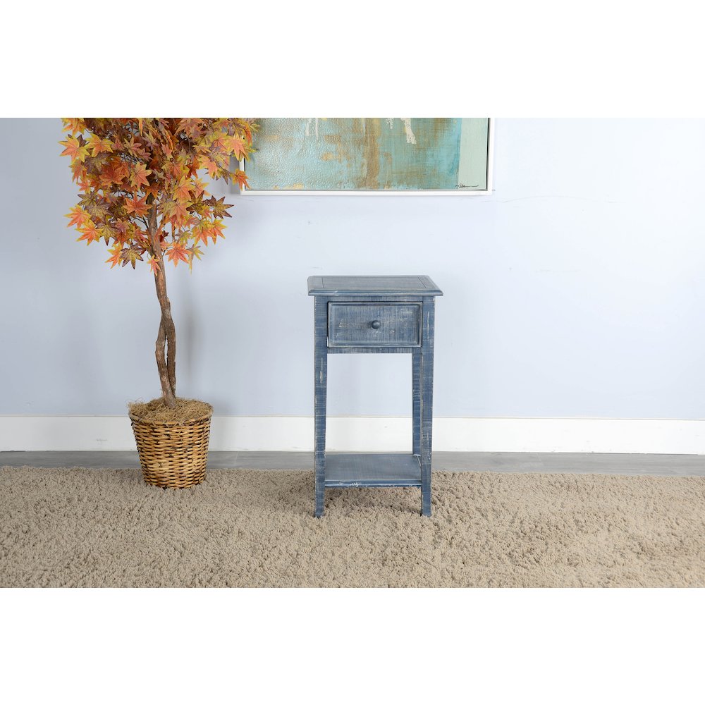Ocean Blue Side Table. Picture 2