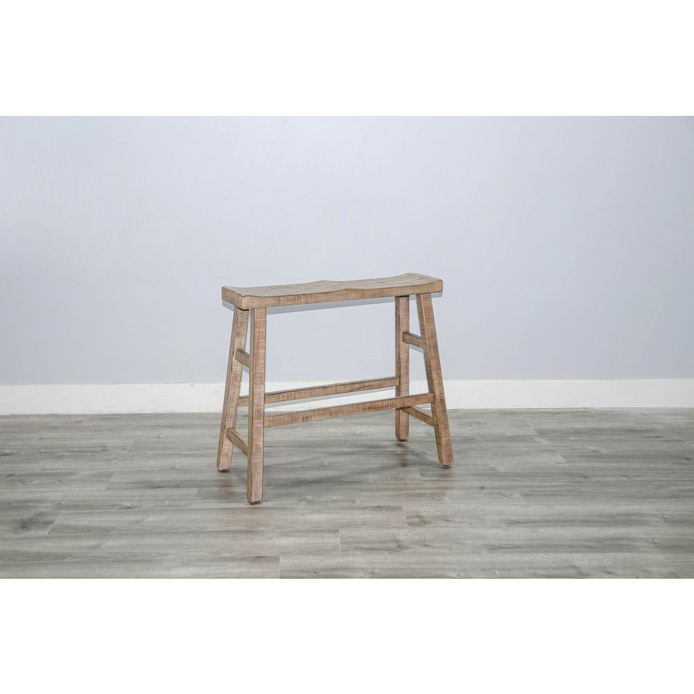 Beach Pebble 30'H Bench, Wood Seat. Picture 3