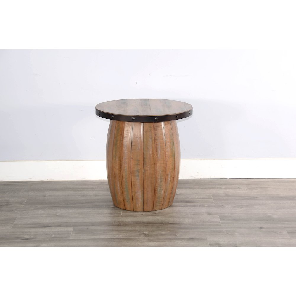 End Table, Antique Brown. Picture 2