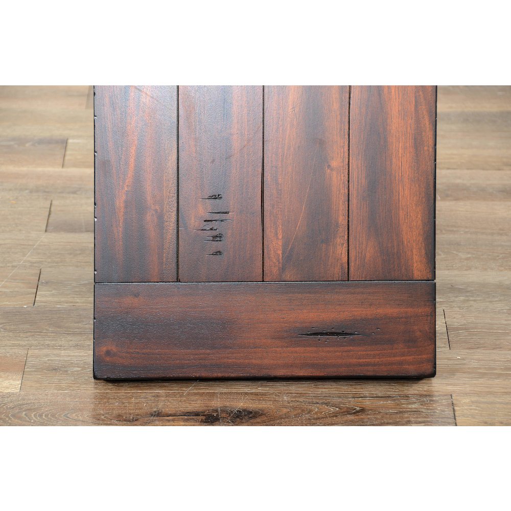 Dining Bench with Turnbuckle Accents. Picture 3