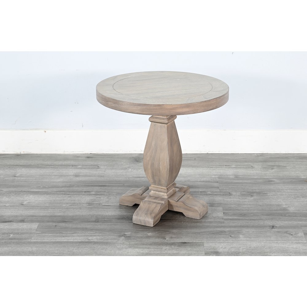 Chair Side Table, Wheat. Picture 6