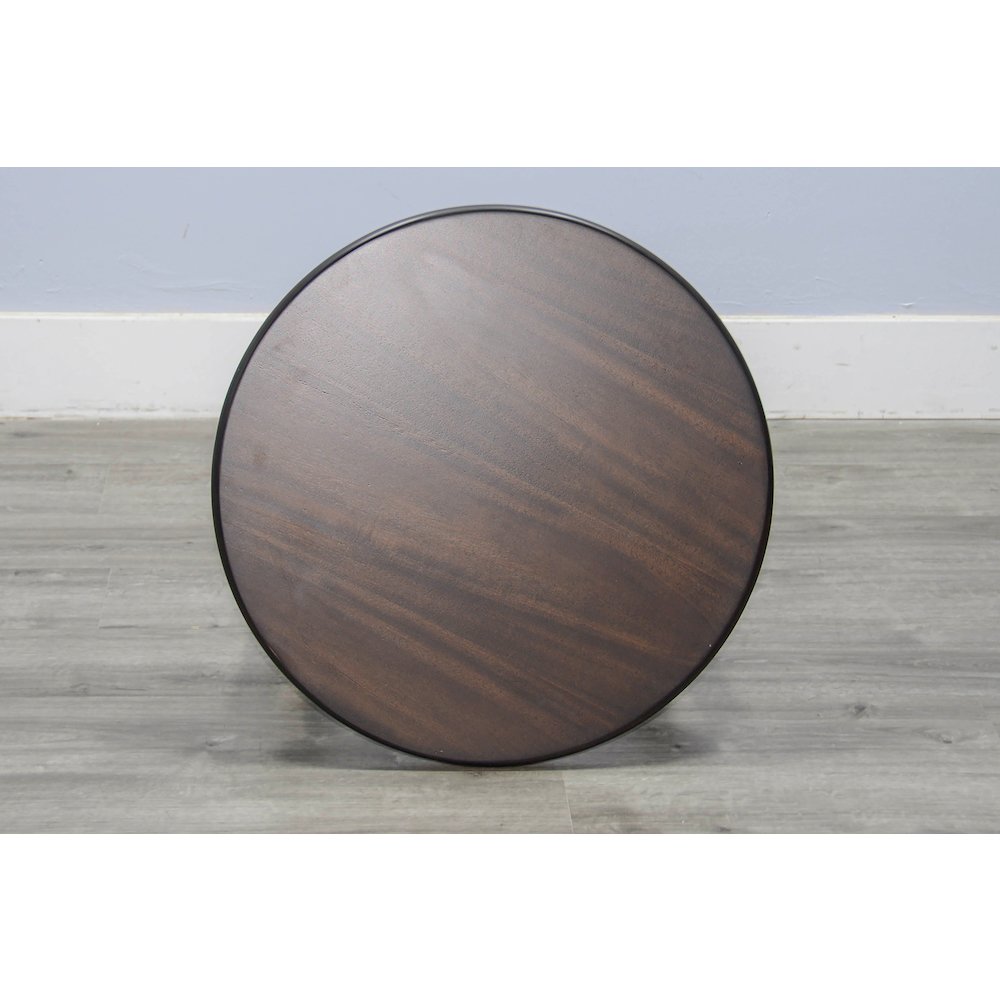 Sinatra Chair Side Table, Coffee Bean. Picture 3