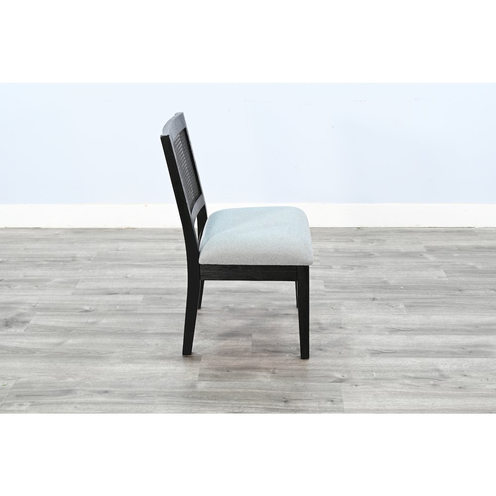 Cane Back Cushion Seat Chair (Set of 2). Picture 5